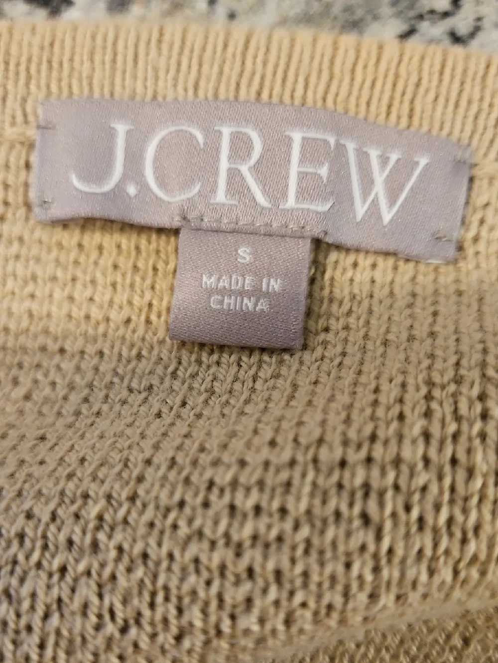 👚J. Crew Women's Cream Button-Front Sweater